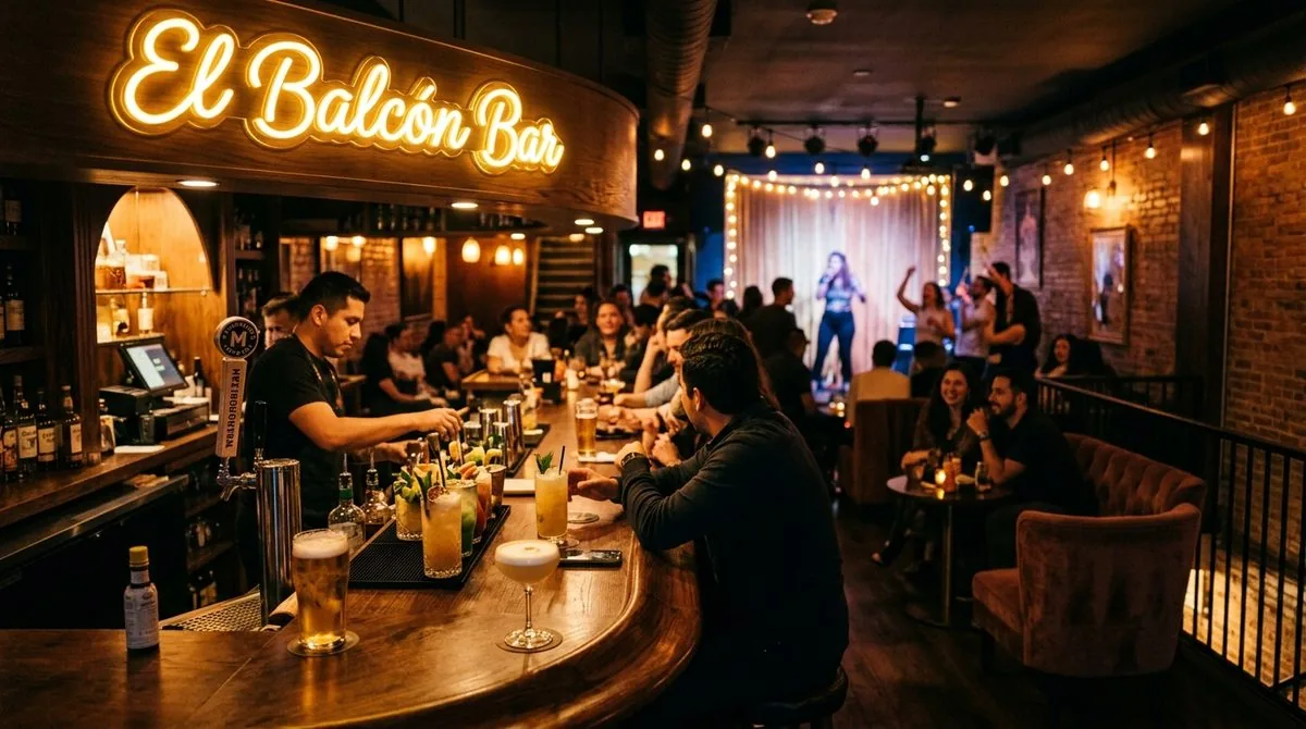 El Balcón Karaoke Bar Stage